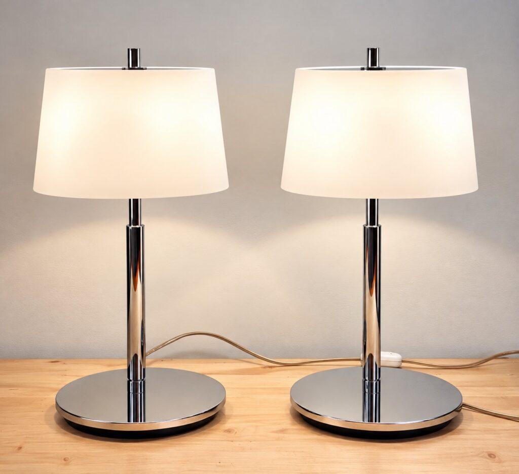 Coppia di Lampade da Tavolo Passion – FontanaArte